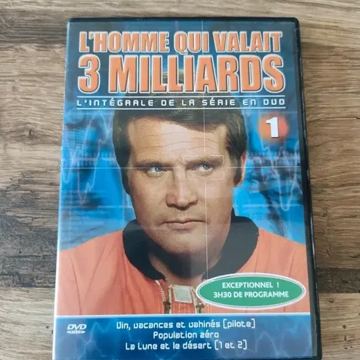 DVD l'homme qui valait 3 milliards