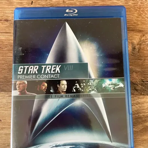 DVD blu-ray star trek VIII premier contact remasterisé