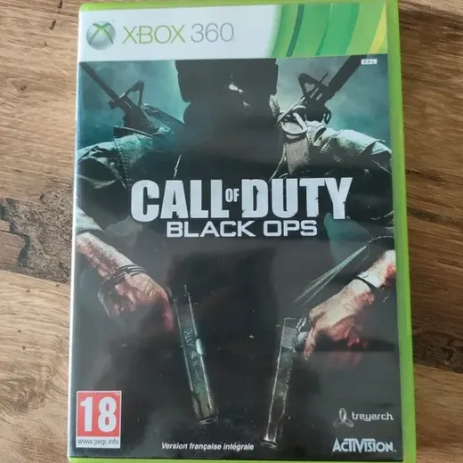 Jeu Xbox360 call of duty black ops