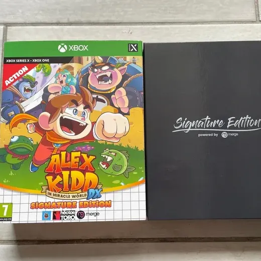 Coffret Xbox séries X/ one alex kidd in miracle world dx signature édition