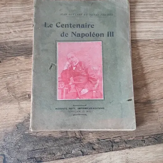 Livre de 1908 sur la vie de Napoléon III