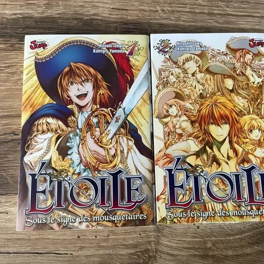 Lot des tomes 1 & 2 d’étoile sous le signe des mousquetaires