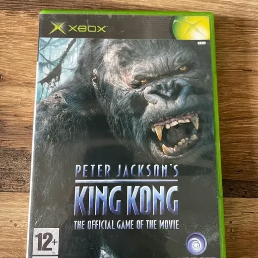 Xbox King Kong boîte vide sans jeu