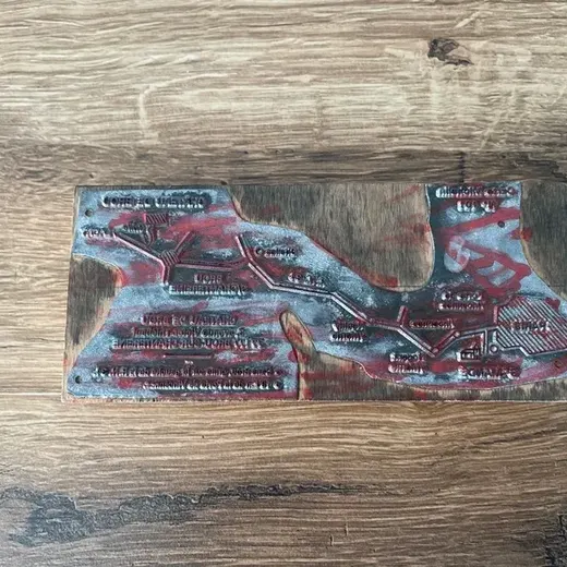 Tampon du métro de Paris