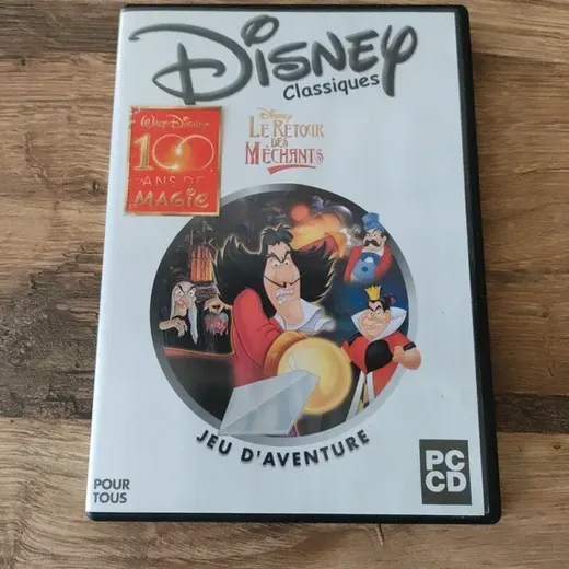 Jeu PC disney classique le retour des méchants