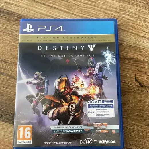 Jeu PS4 Destiny le roi des corrompus