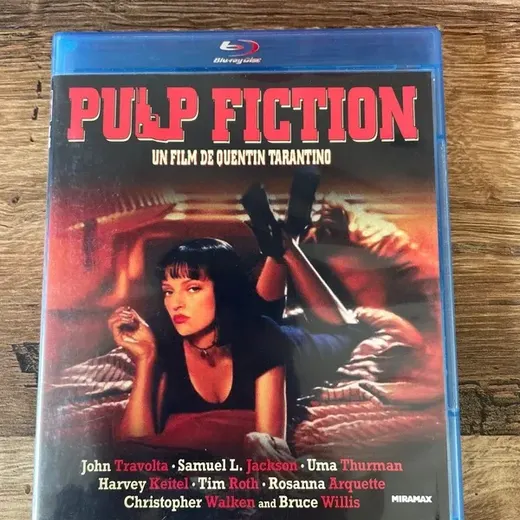 DVD blu-ray pulp fiction