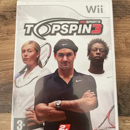 Jeu WII topspin3