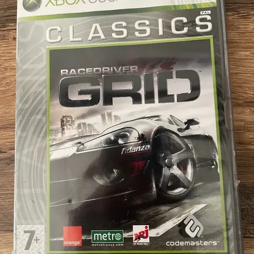 Jeu XBOX360 race driver grid