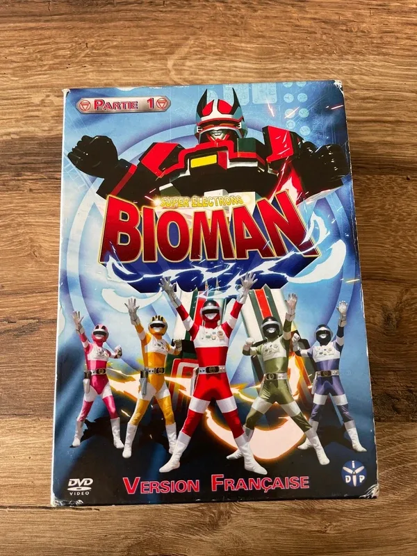 Coffret dvds bioman partie 1