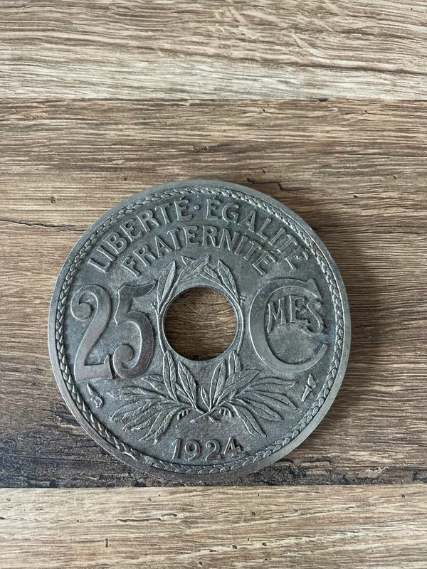 Dessous de verre 25 centimes 1924