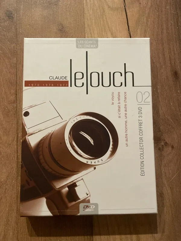 Coffrets dvd claude lelouch