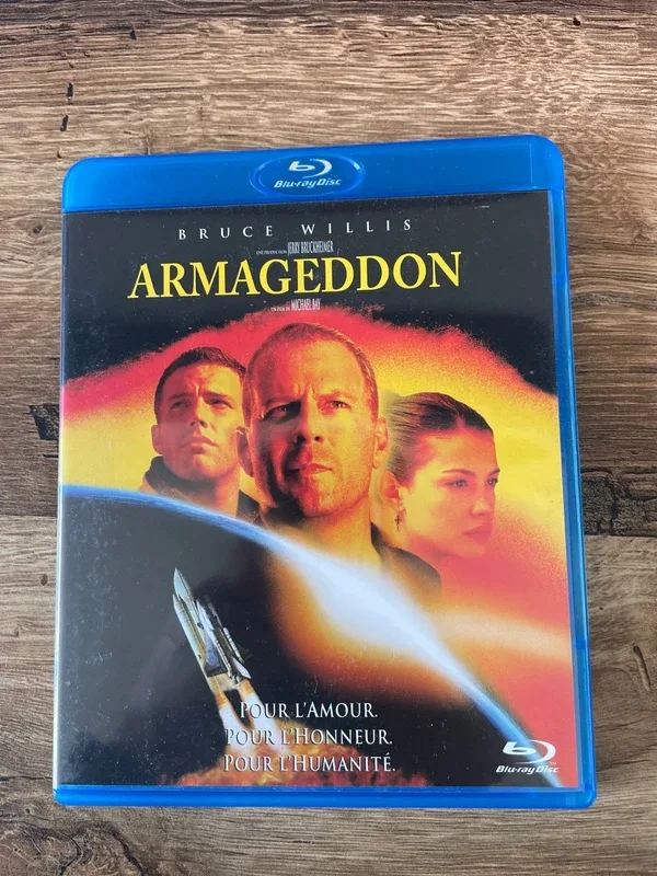 DVD blu-ray armagedon