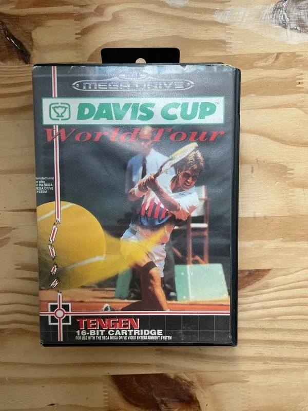 Jeu Megadrive davis cup world tour