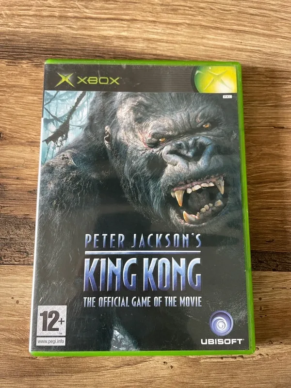 Xbox King Kong boîte vide sans jeu