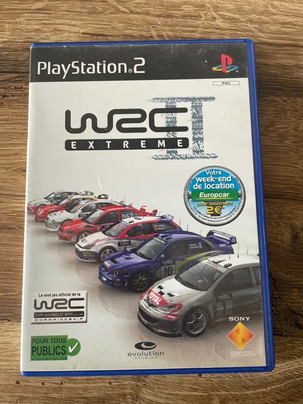 Jeu PS2 wrc extreme