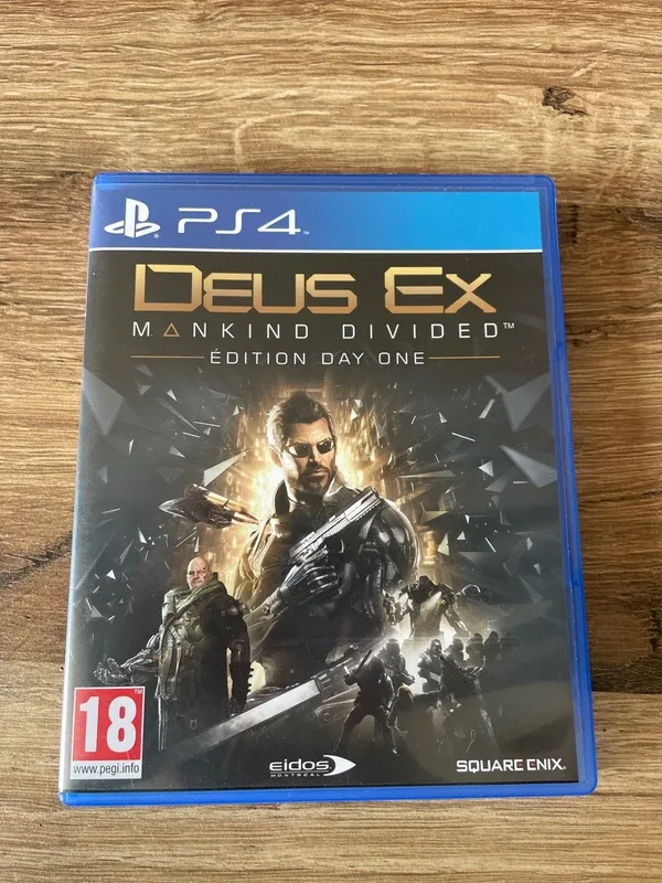 Jeu PS4 deus ex manking divided édition day one