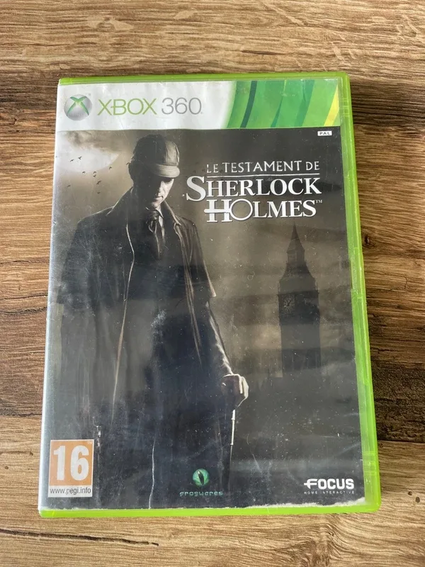 Jeu XBOX360 le testament de Sherlock Holmes
