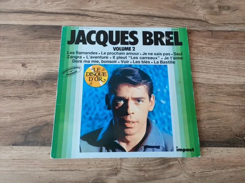 Vinyle jacques brel volume 2
