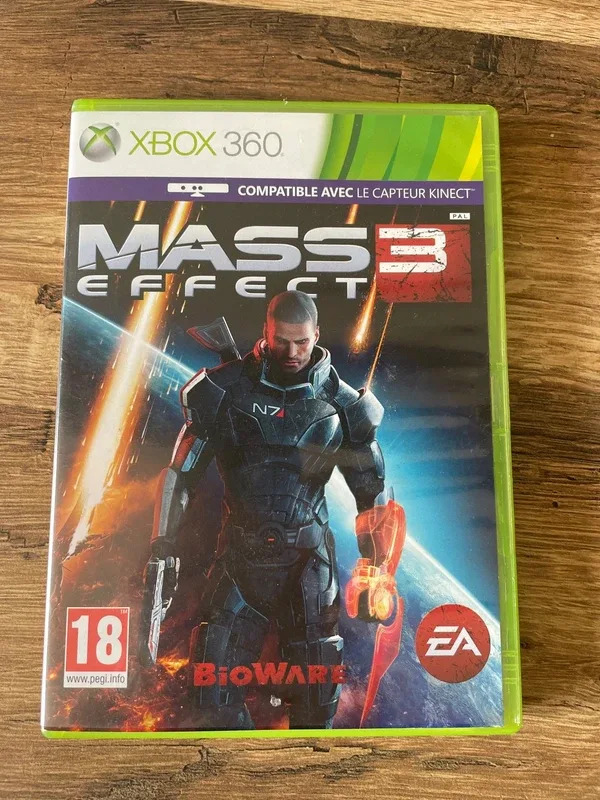 Jeu XBOX360 mass effect 3