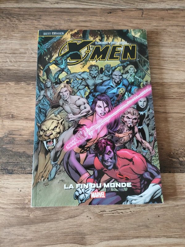 BD en couleur X men la fin du monde