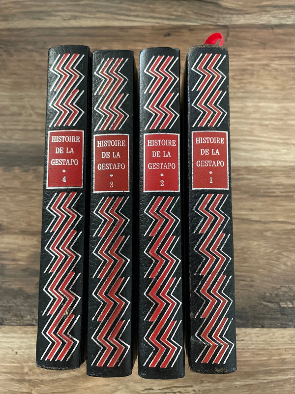 Lot livres histoire de la gestapo
