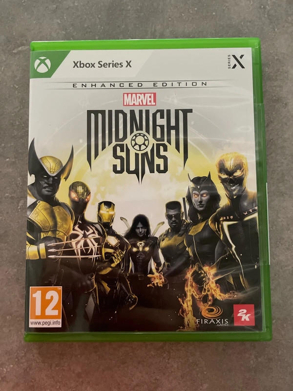 Jeu XBOX série X midnight suns neuf