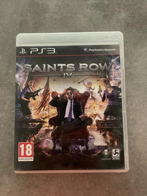 Jeu PS3 saints row IV