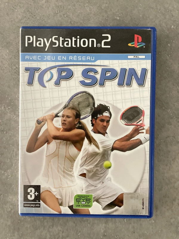 Top spin PS2
