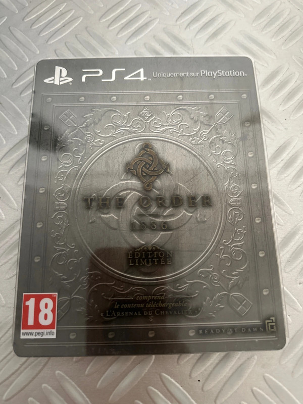 The order 1886 steel book PS4