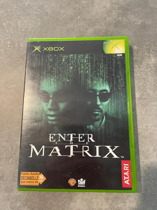 Jeu XBOX enter the matrix